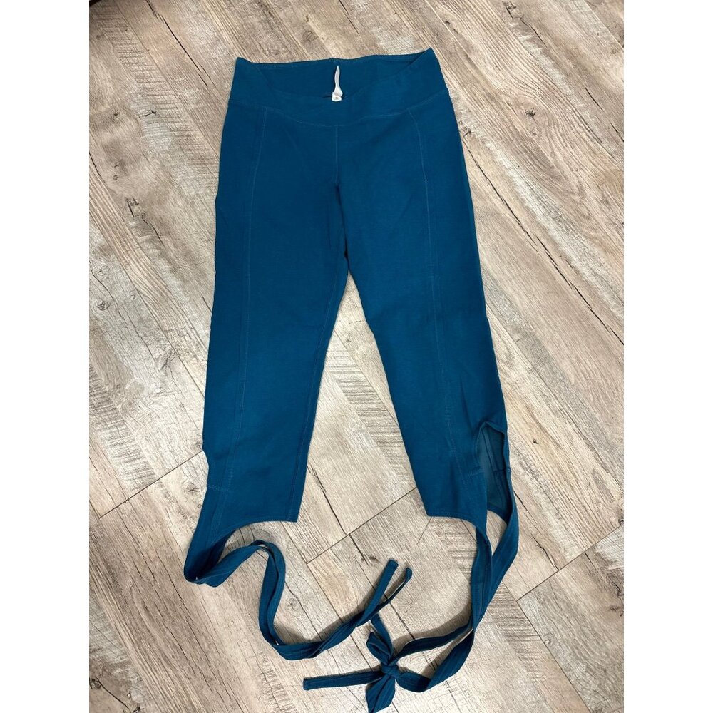 Free People Movement Navy Tie Leggings in XS